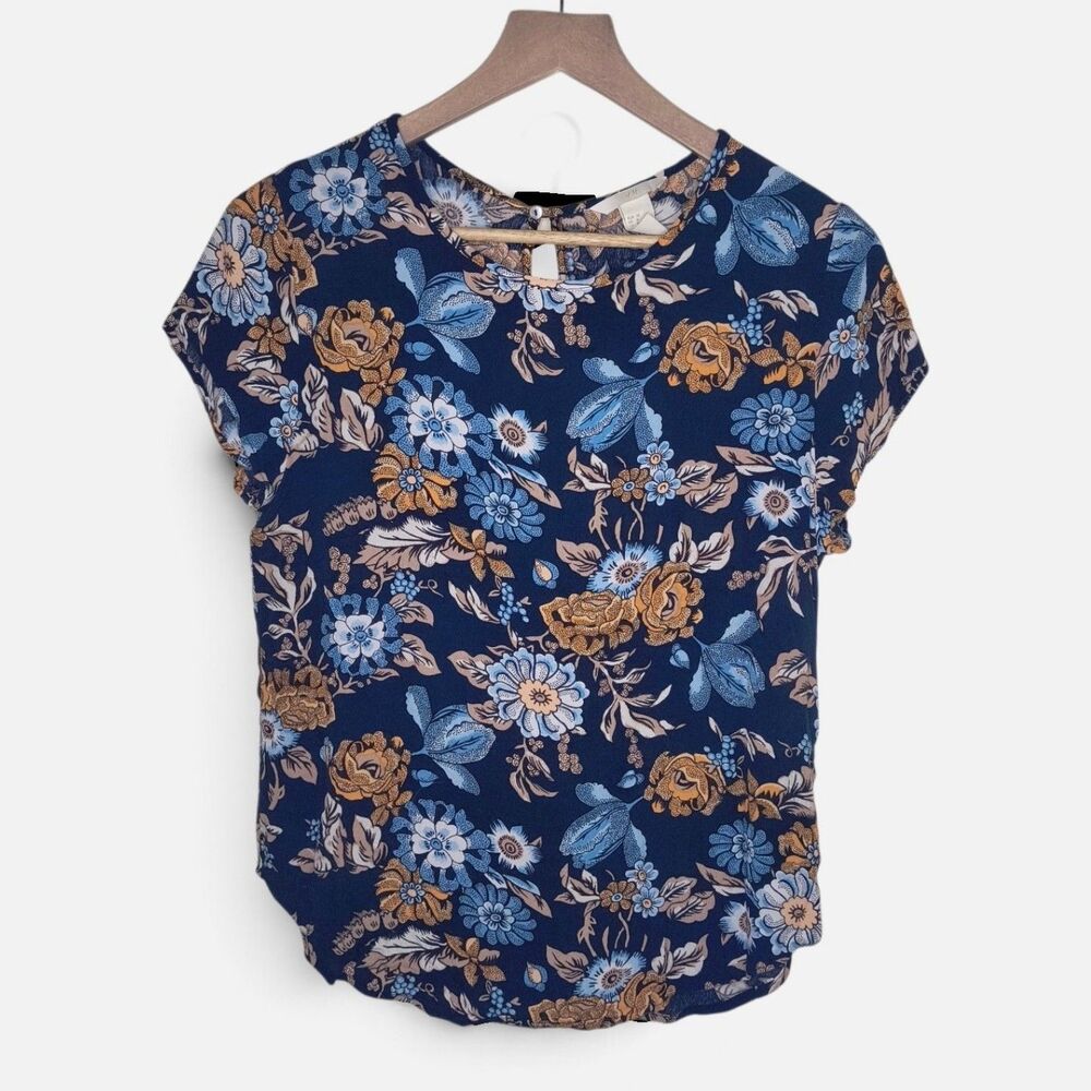 H&M Size 8/M Floral Blouse